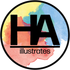 HAillustrates logo