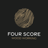 Four Score Woodwork logo