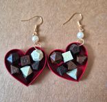"Box of Chocolates" EdDiebles Earrings