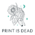 Print Is Dead logo